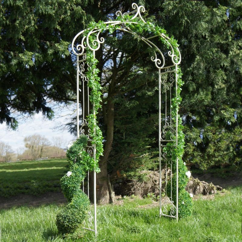 “Lydia Grace” Garden Rose Arch | Black Country Metalworks