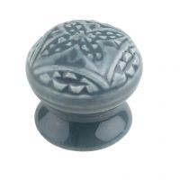 “Celtic” Ceramic cupboard knob - V14