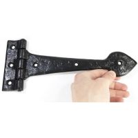 "Rookmoor" 10.5" Black Cast Iron Tee Hinge