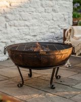 Iron Kadai Fire Bowl - 130cm Digital Illustration