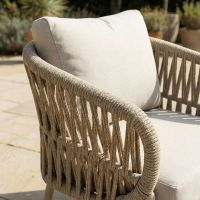 The "Arnold" Rope Garden Lounge Furniture Set Digital Illustration Rope Close Up The "Arnold" Rope Garden Lounge Furniture Set Digital Illustration Rope Close Up