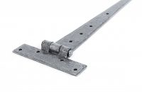 12" Round Ended Pewter Tee Hinges