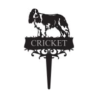 English Springer Spaniel Memorial Ground Spike English Springer Spaniel Memorial Ground Spike