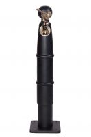 Harwick Black Bollard Water Faucet