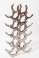 "Bluebell Avenue" Free Standing Aluminium Wine & Bottle Holder