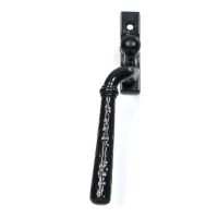16mm Hammered Black Espagnolette Window Handle - Left Hand 16mm Hammered Black Espagnolette Window Handle - Left Hand