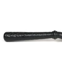 Close-Up of Handle for 16mm Matte Black Hammered Espagnolette Window Handle - Left Hand Close-Up of Handle for 16mm Matte Black Hammered Espagnolette Window Handle - Left Hand