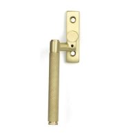 16mm Satin Brass "Royale" Espagnolette Window Handle - Left Hand 16mm Satin Brass "Royale" Espagnolette Window Handle - Left Hand