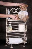 "Alnwick House" Free Standing Vintage Bathroom Shelves