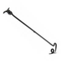 18" Forged Cabin Hook Black 18" Forged Cabin Hook Black