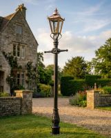 1Victorian Lamp Post - Copper 2.3m digital illustration small digital illustration