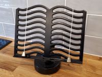 Cast Iron Cook Book Stand - Black