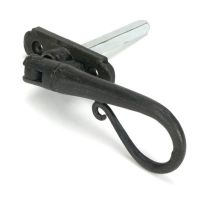 Close-Up of 20mm Beeswax Shepherd"s Crook Espagnolette Window Handle - Left Hand