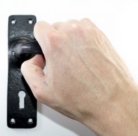 "Helmsdrock Foundry" Blacksmith Style Lever Handle "Helmsdrock Foundry" Blacksmith Style Lever Handle