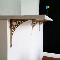 Brass Iron Bridge Bracket Brass Iron Bridge Bracket