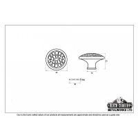 30mm Hammered Pewter Cabinet Knob Dimensions 30mm Hammered Pewter Cabinet Knob Dimensions