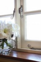 Handmade Monkeytail Window Stay & Fastener Pewter  Handmade Monkeytail Window Stay & Fastener Pewter