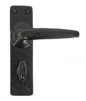 Smooth Bathroom Lever Lock Set Smooth Bathroom Lever Lock Set