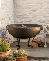 Iron Kadai Fire Bowl - 110cm Digital Illustration