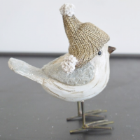 Profile view of Bird Ornament 