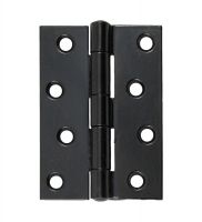 4" Black Traditional Iron Butt Hinge