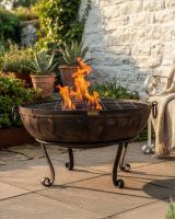 Iron Kadai Fire Bowl - 140cm Digital Illustration Iron Kadai Fire Bowl - 140cm Digital Illustration