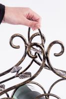 "Lille" Table Top Vintage Wine Rack