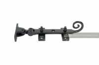 6 Inch Blacksmith Style Monkeytail Casement Stay