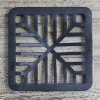 Cast Iron Square Drain or Vent Cover Cast Iron Square Drain or Vent Cover