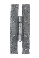 7" Pewter H Hinge Pair