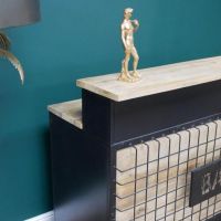 Close-Up of Corner Structure