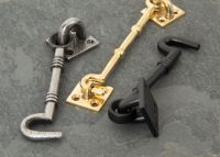 Ribbed Cabin Hook Multiple Finishes 