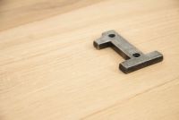 Antique Pewter Numerals Antique Pewter Numerals