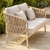 The "Arnold" Rope Garden Lounge Furniture Set Digital Illustration Chair Close Up The "Arnold" Rope Garden Lounge Furniture Set Digital Illustration Chair Close Up