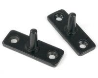 Close-Up of Pins for 8" Black Three Pin Window Stay - 249mm