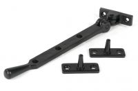 8" Black Three Pin Window Stay - 249mm