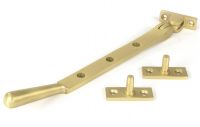8" Satin Brass Three Pin Window Stay - 249mm 8" Satin Brass Three Pin Window Stay - 249mm