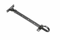 Shepherd"s Crook Casement Stay Antique Black