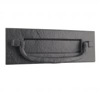 Norbrook Deluxe Cast Iron Letter Plate with Integral Knocker Norbrook Deluxe Cast Iron Letter Plate with Integral Knocker