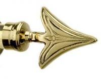 Curtain Finial - “Nottingham Arrow”