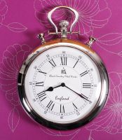 Black Country Metal Works “Grandfather Pocket Watch” Wall Clock 