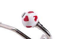 "Happy Hearts" coat hooks, with pretty heart decoration "Happy Hearts" coat hooks, with pretty heart decoration