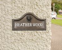 Boxer House Name Plaque