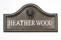Boxer House Name Plaque