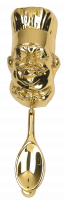 Polished Brass Chef Door Knocker 