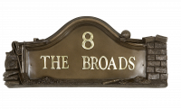 Bronze Builders House Name Sign