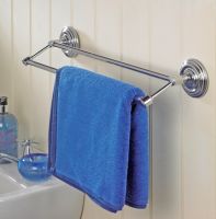 Matrix Chrome Double Towel Rail