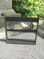 Wrought Iron Garden boot scraper