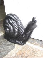 Door Stop Cast Iron Snail