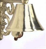 Cast Brass Bell - Cat